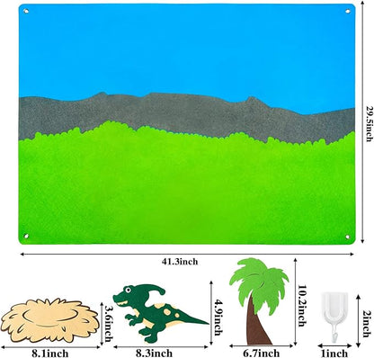 Toy Felt Farm Story Board Set